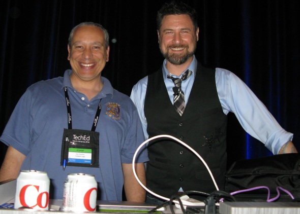 Sam Boutros (left) and Don Jones (right) - TechEd 2014 - Houston